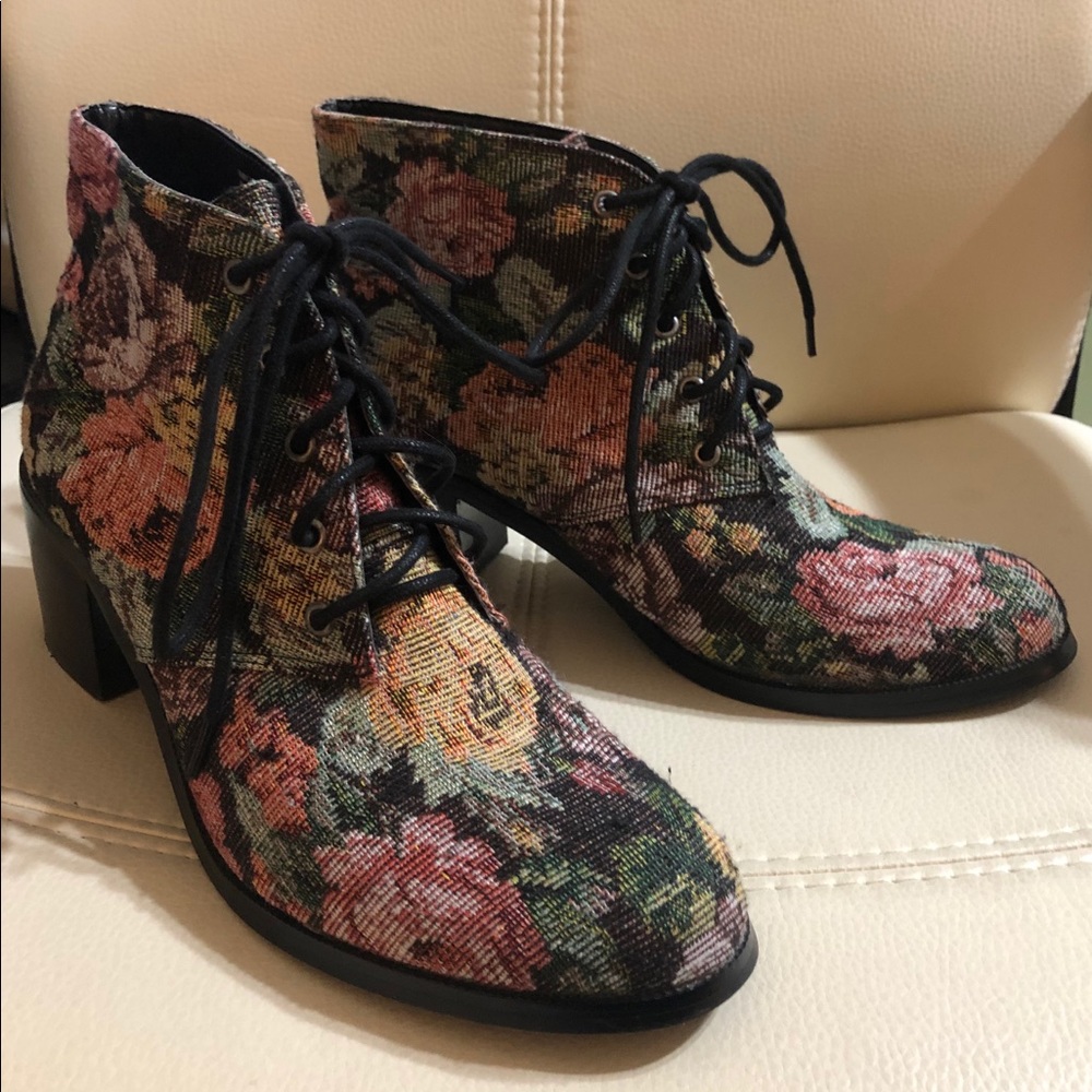 Paisley Desert Boots